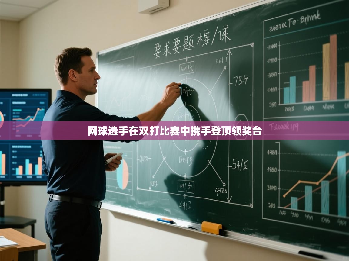 网球选手在双打比赛中携手登顶领奖台  第2张